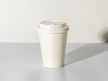 Load image into Gallery viewer, LPA LID FOR 10/12/16 OZ SINGLE WALL HOT CUP (BLACK/WHITE)