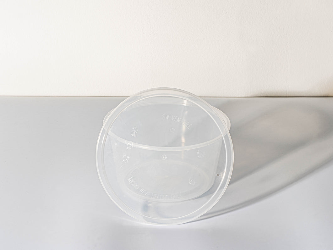 ROUND CONTAINER WITH LID-SW1000B