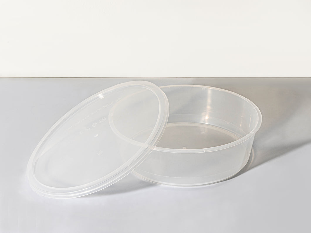 ROUND CONTAINER 2500 BOWL WITH LID