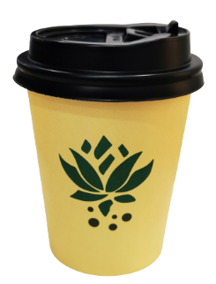 8OZ SINGLE WALL GENERIC PRINT PAPER CUP - NEW*